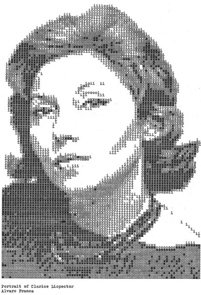 Typewritten Portraits - Машинописные портреты Alvaro Franca