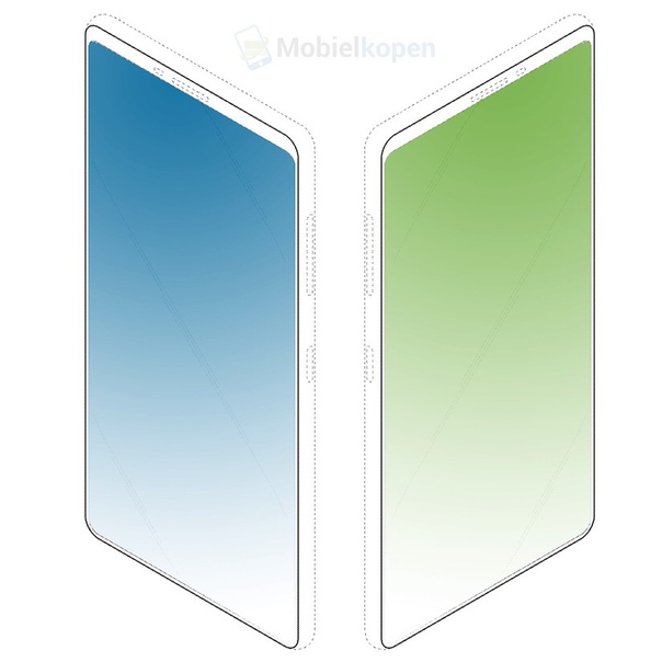 Samsung запатентовал флагман с парой экранов