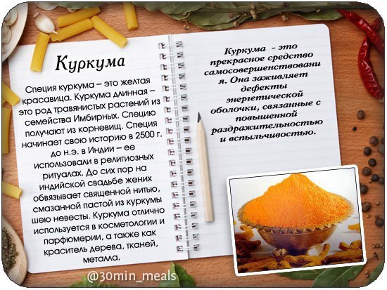 Все про специи - хозяйкам на заметку!
