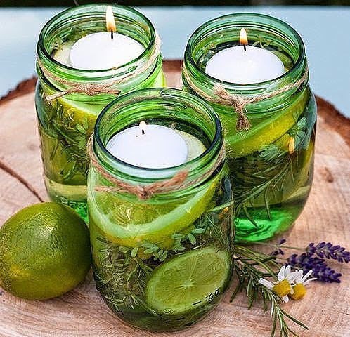 СВЕЧИ ОТ КОМАРОВ СВОИМИ РУКАМИ