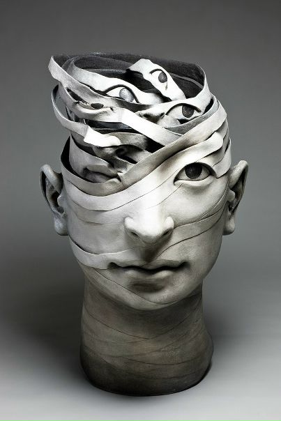 Керамические скульптуры от Haejin Lee 