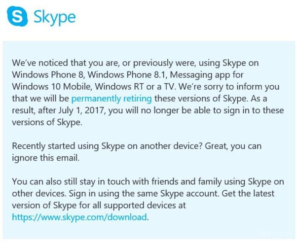 Skype-реновация по принуждению