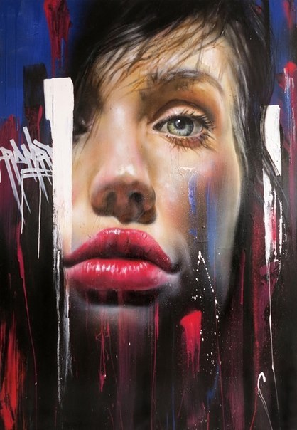 Уличный стрит-арт от Matt Adnate