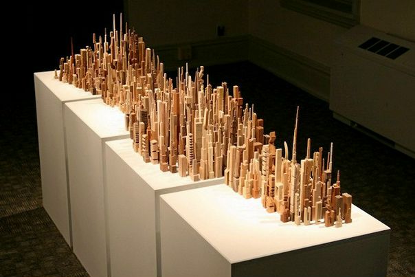 Невероятные скульптуры The City Series от James McNabb