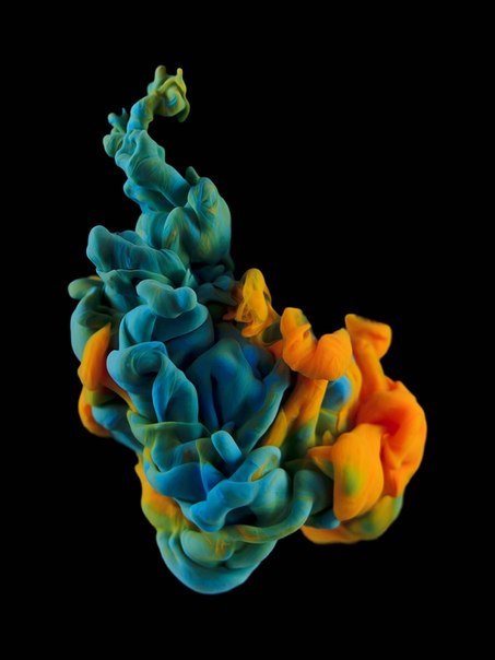 Цветные чернила под водой от фотографа Альберто Севесо (Alberto Seveso)