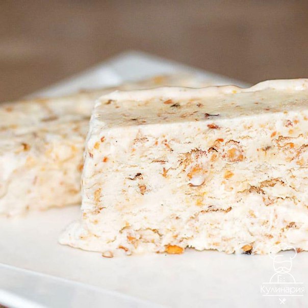 Самое вкусное домашнее мороженое «Семифредо с нугой»