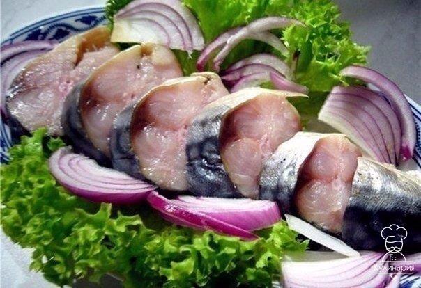В таком маринаде скумбрия не уступает по вкусу красной рыбе!