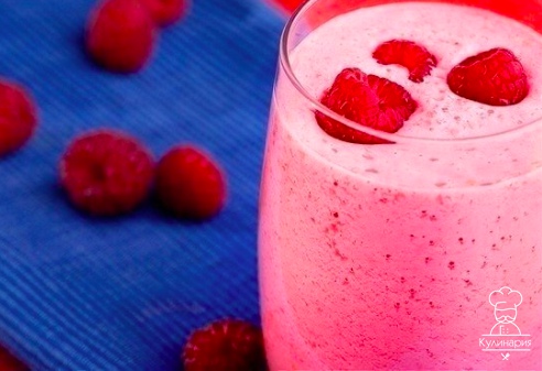 Малиновый милкшейк