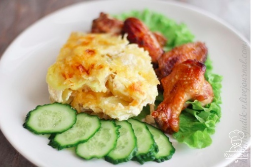 Картофельный гратен