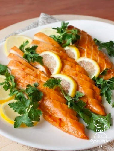 Медово-лимонные куриные грудки