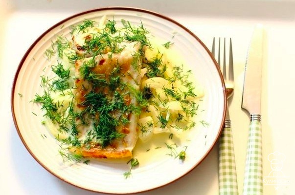 Рыба в сметане