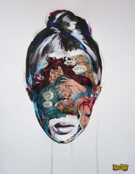 Сандра Чевре (Sandra Chevrier) — канадская художница, знаменитая красочными работами из серии Super hero Canvas. Работы этой серии повествуют о женщинах, пытающихся найти свободу в обществе, полного предписаний о том, что женщина должна и не должна делать.