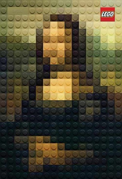 Арт-директор компании LEGO Марко Садано воссоздал известные картины с помощью кирпичиков лего. А Вы сможете узнать все популярные работы известных художников в «пиксельной» версии LEGO 
