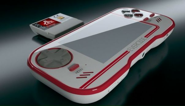 Evercade – портативная консоль, которая работает с оригинальными картриджами NES