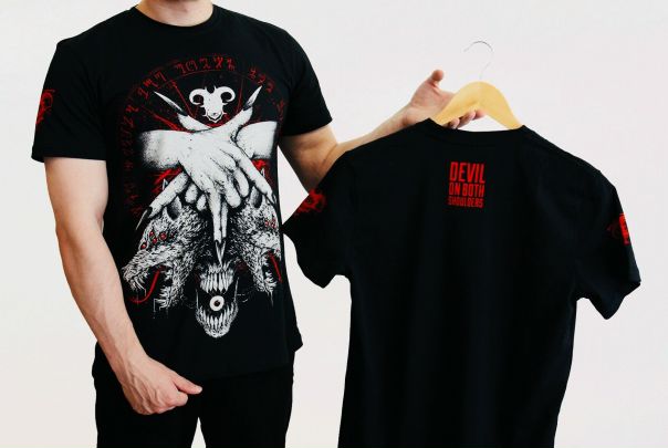 Футболка «Devil On Both Shoulders». 
