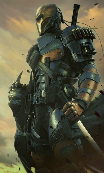 #Deathstroke or #SladeWilson from #DC by #AlessandroBaldasseroni