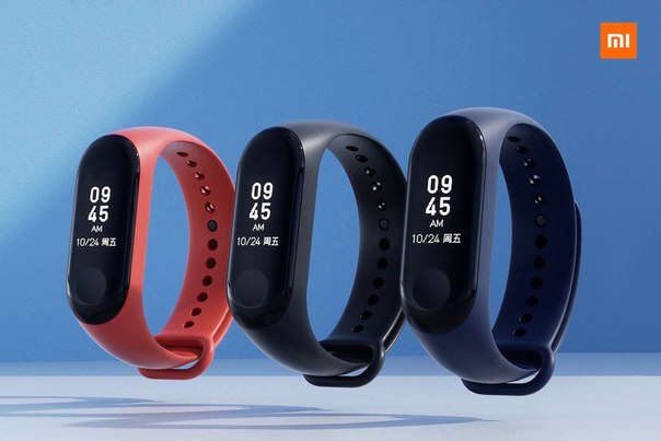 Xiaomi Mi Band 3: водозащищённый фитнес-браслет с NFC за $31