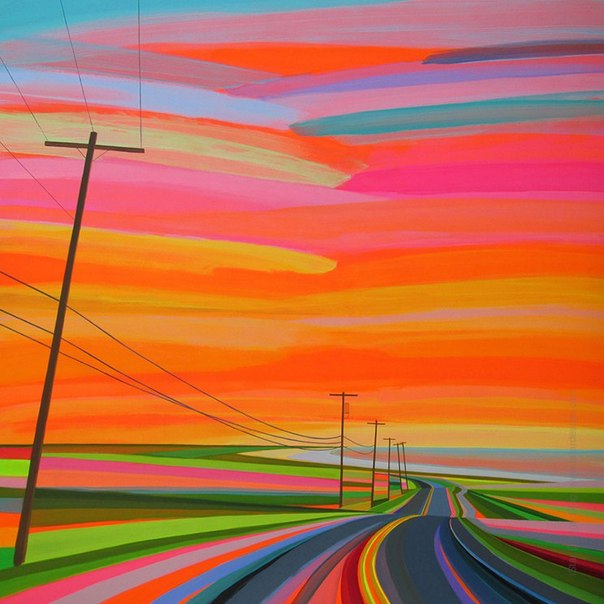 Грант Хефнер (Grant Haffner) – американский художник, который стремится перенести на картины воспоминания о Лонг-Айленде, тех местах, где он вырос.