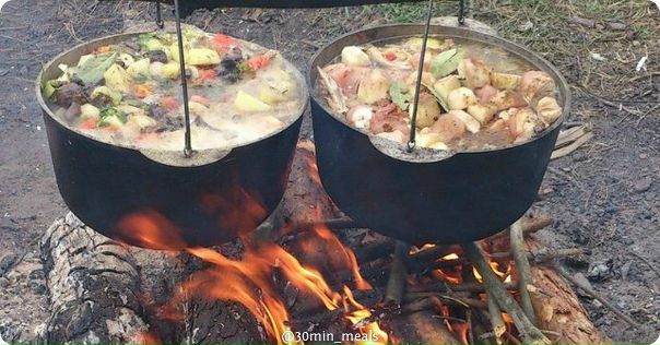 Сaмая вкуснaя едa тa, что приготовленa на кострe! Соглaсны