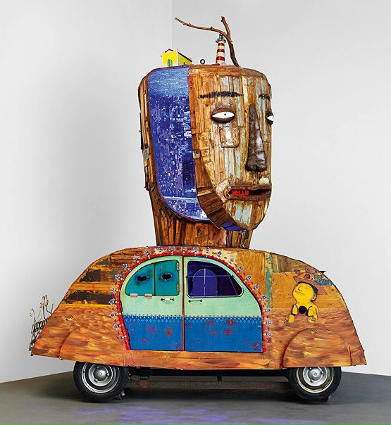 Художники, работающие под псевдонимом Os gemeos (они близнецы) стали популярны за счет 