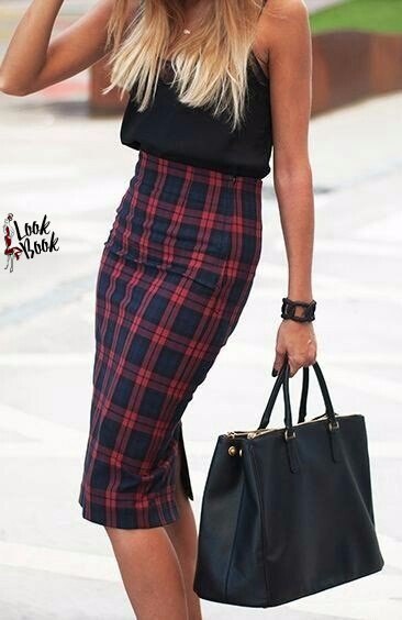 Популярный тренд осени - клетка