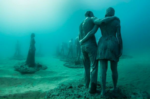Музей подводных скульптур на Канарах Jason deCaires Taylor