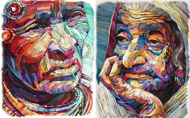 Британская художница российского происхождения Юлия Бродская (Yulia Brodskaya) не перестает удивлять поклонников разнообразием своего творчества. Юлия считается признанным мастером по работе с бумагой в технике «квиллинг». Художница создает объемные композиции путем скручивания полосок бумаги.