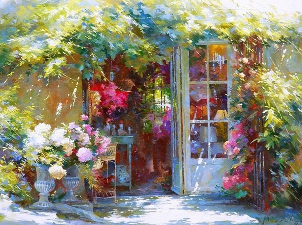 Солнечная живопись от бельгийского художника Johan Messely