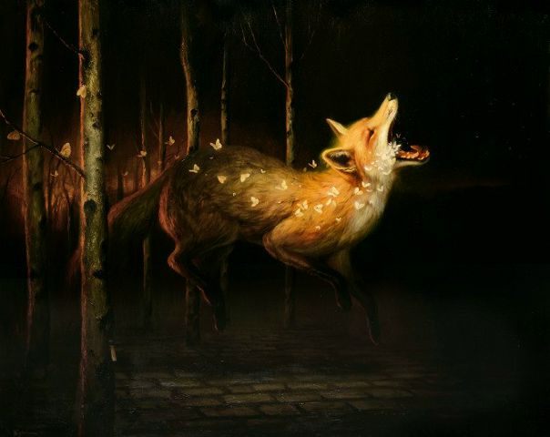 Художник Мартин Виттфурт (Martin Wittfooth) родился в Торонто в 1981 году, большую часть жизни провёл в Финляндии, в настоящее время живёт и творит Бруклине, Нью-Йорк, США. Он использует масляную живопись, чтобы обличить и донести некое послание зрителю через своё искусство. Среди тематики, которую поднимает художник: конфликт промышленности и природы, нарастающие последствия от деятельности человека на Земле, столкновение старых идеологий с новыми.