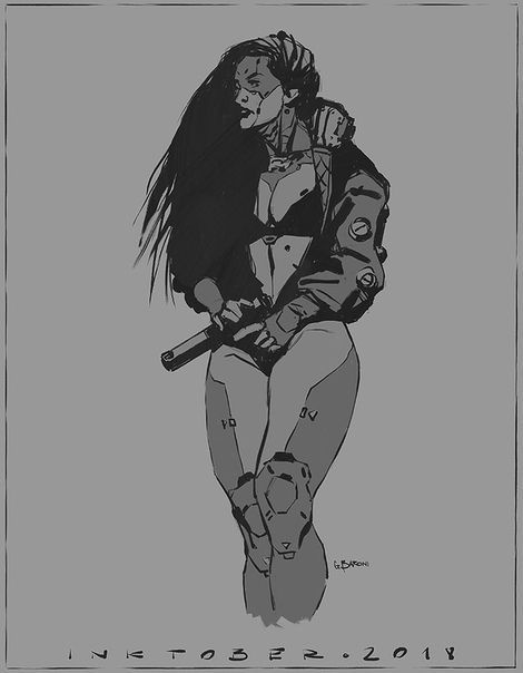 inktober2018 - week04 by #giorgiobaroni