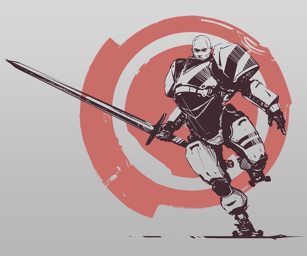 Knightly Order sketches by #KirillLeonov