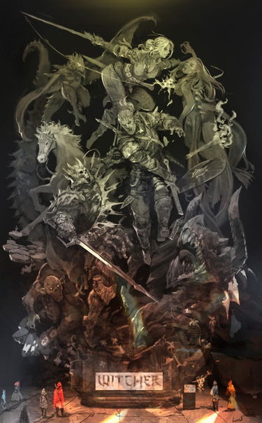 the witcher by #braveking