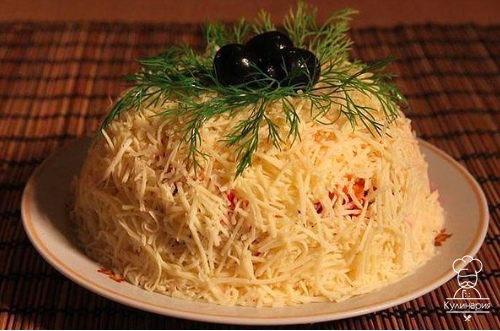 Салат «Сырная фантазия»
