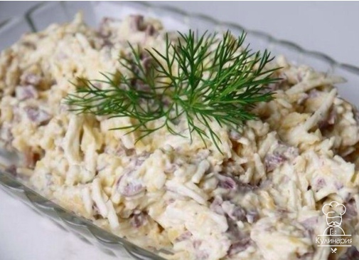 Салат из сердца 