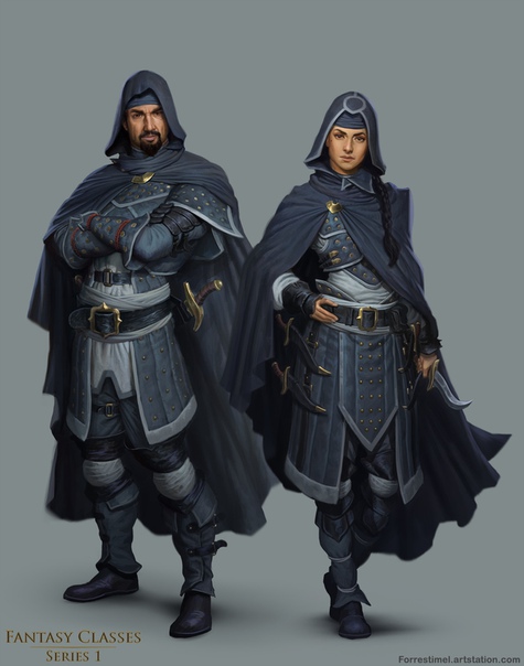 Fantasy Classes Series by #ForrestImel