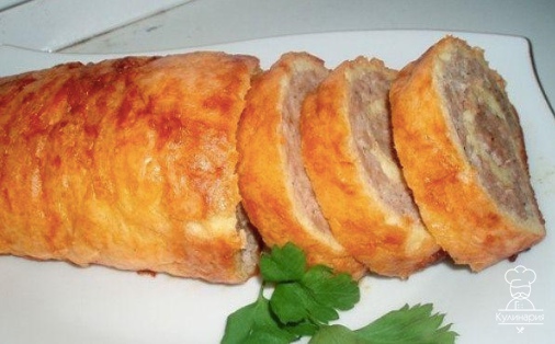 КУРИНЫЙ РУЛЕТ.