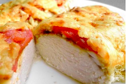 Курица в сливках и сыре