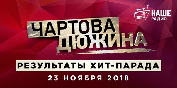 Итоги хит-парада «Чартова дюжина» можно прямо сейчас узнать на НАШЕ.ру:  