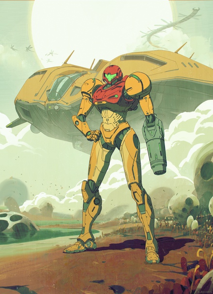 Metroid V by #AdamBaines