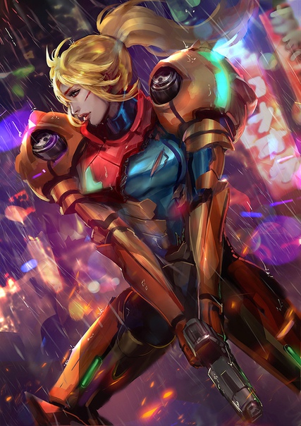 Samus by #YongHuiNg
