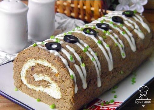 Печеночный рулет