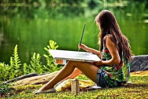 Думайте красиво. Мысли, которые мы выбираем – подобны краскам, которыми мы пишем на холсте жизни.
