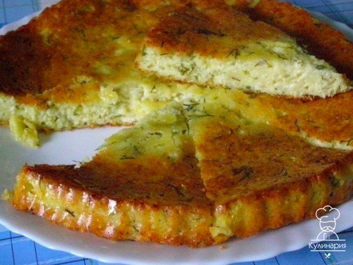 Вкуснейший сырный пирог