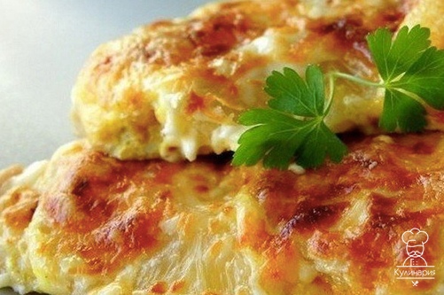 Куриная грудка с сыром. 