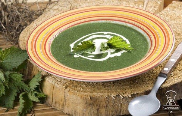 Суп из крапивы и картофеля