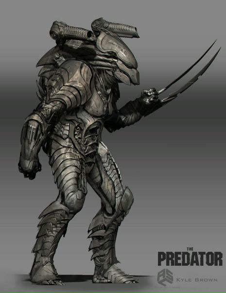 The Predator (2018)- Predator Killer Sketches by #KyleBrown