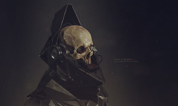 Paint it Black! by #AlexandrNovitskiy