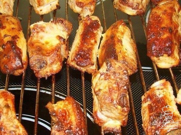 Ребрышки в томатном маринаде