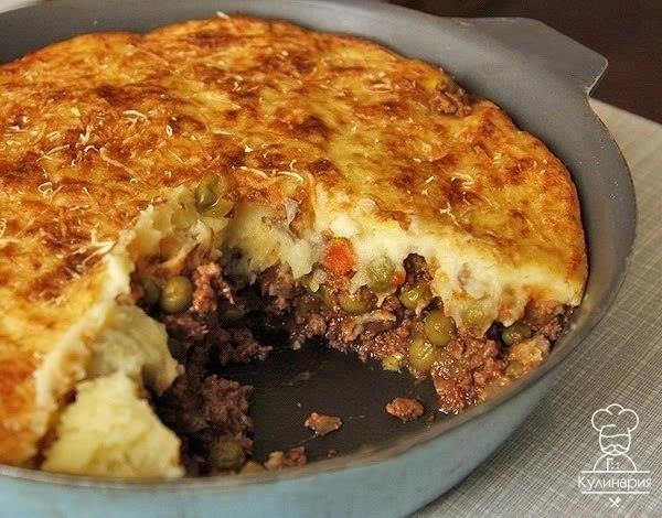 Английский пастуший пирог