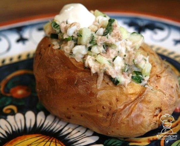 Фаршированный картофель